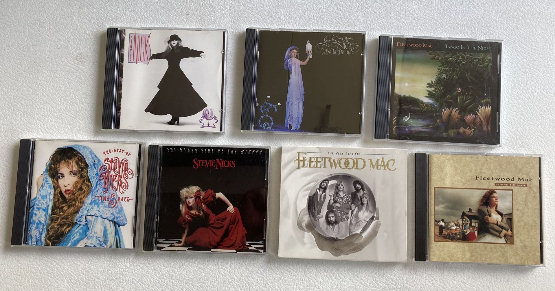 Set Of All 7 Stevie Nicks And Fleetwood Mac CDs!