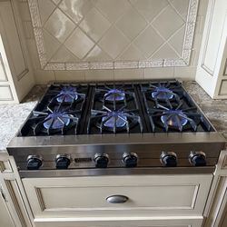 Viking Six Burner Stove Top Exit Condition