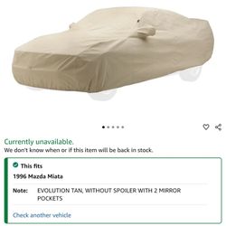 Covercraft Custom Fit Car Cover For NA Miata 1990 To 1997 - Brand New