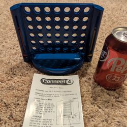 Connect 4 Four mini compact portable travel family game