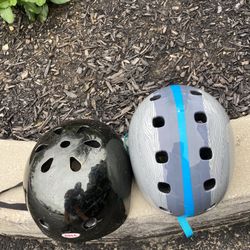 Bell skateboard kids helmets- 2 count 