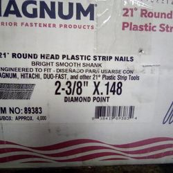 Round Plastic Strip Nails (2 Sizes)