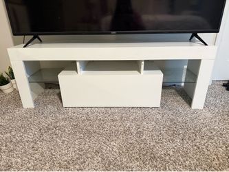 White TV stand