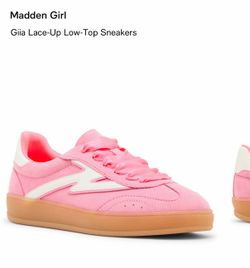 Madden girl - low top sneakers (size 7.5)