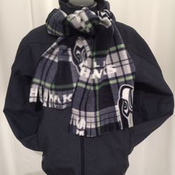 Seahawks Fleece Scarf (New)