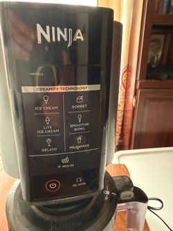 $150 Ninja Creami smoothie ice cream machine