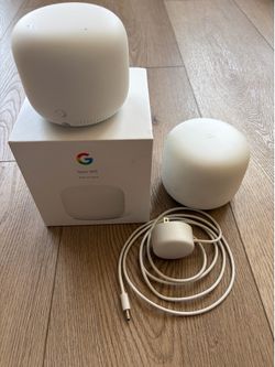 Google Nest Wi-Fi Router, Model H2D w/ Add—On