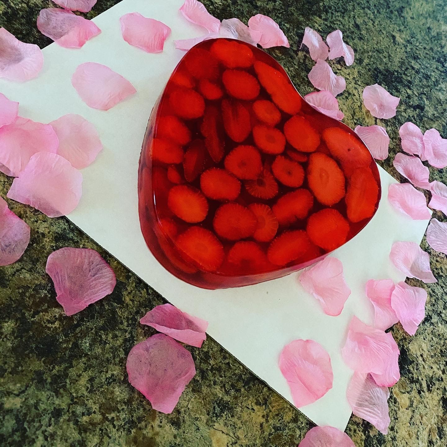 Valentine’s Day jello