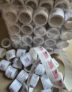 5 Roll Of 100 2025 U.S. Flag First Class US Postage Stamps 500PCS New