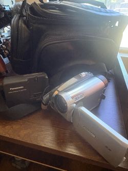 Panasonic Camcorder Camera Mini 8 Tape Cassette / SD Card
