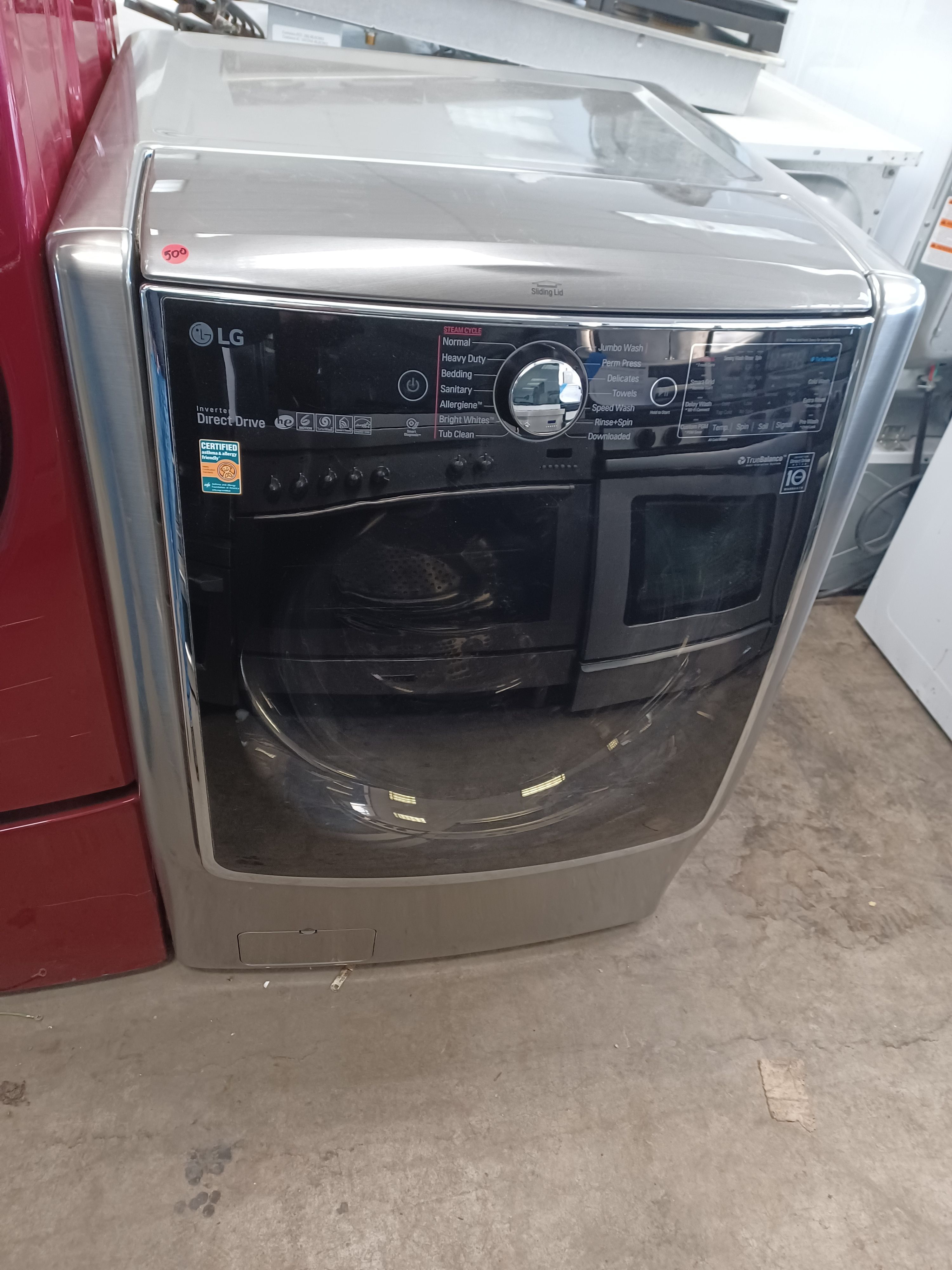 LG gray front load washer - Free delivery
