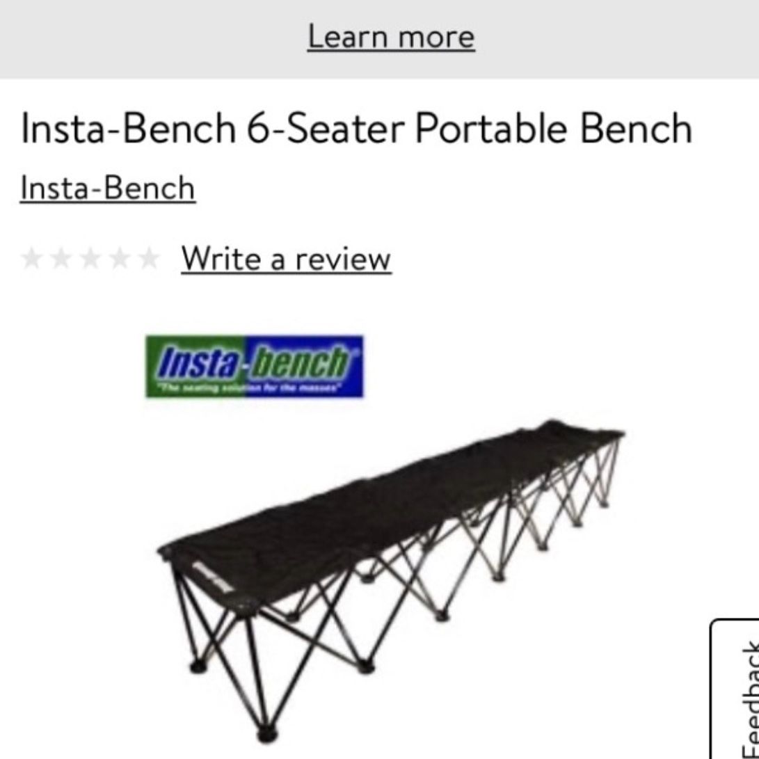 Instabench Outdoor Seat