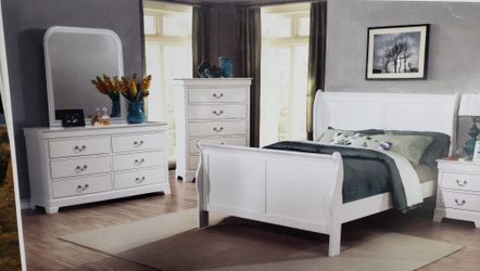 Set de dormitorio color blanco