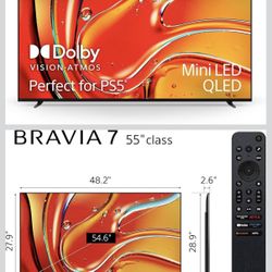 Sony Bravia 7 - XR70 - 55”