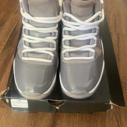 Jordan cool gray low 11 size 11