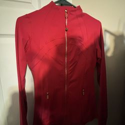 Red Lululemon Jacket Size 4 
