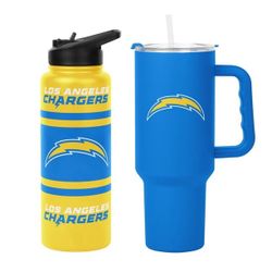 Logo Brands Los Angeles Chargers Tumbler Set $29.99