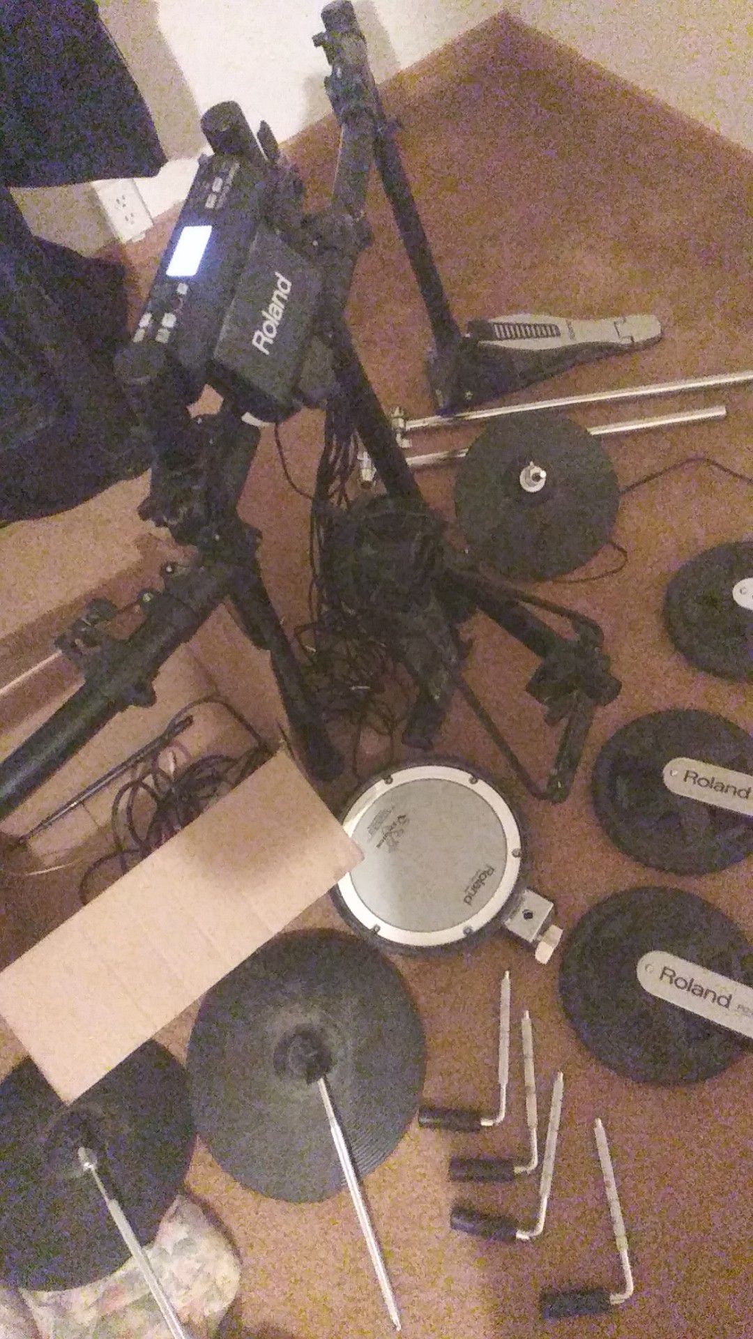 Roland electronic drum set only $250