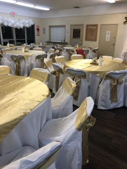 Rento mesas y sillas