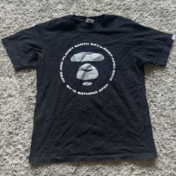 bape black ape tee