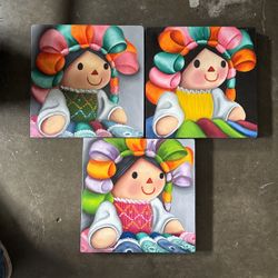Hand Painted On Canvas