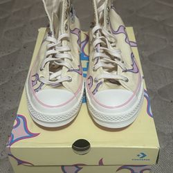 Converse Chuck Taylor All Star 70 Hi Golf le Fleur Yellow Flame.  Size 9. Bought from StockX Includes box