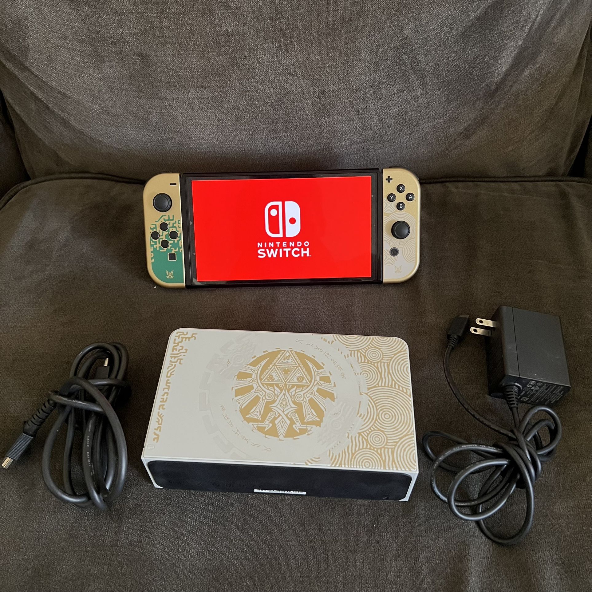 Nintendo Switch Oled Zelda Tears Of The Kingdom Edition
