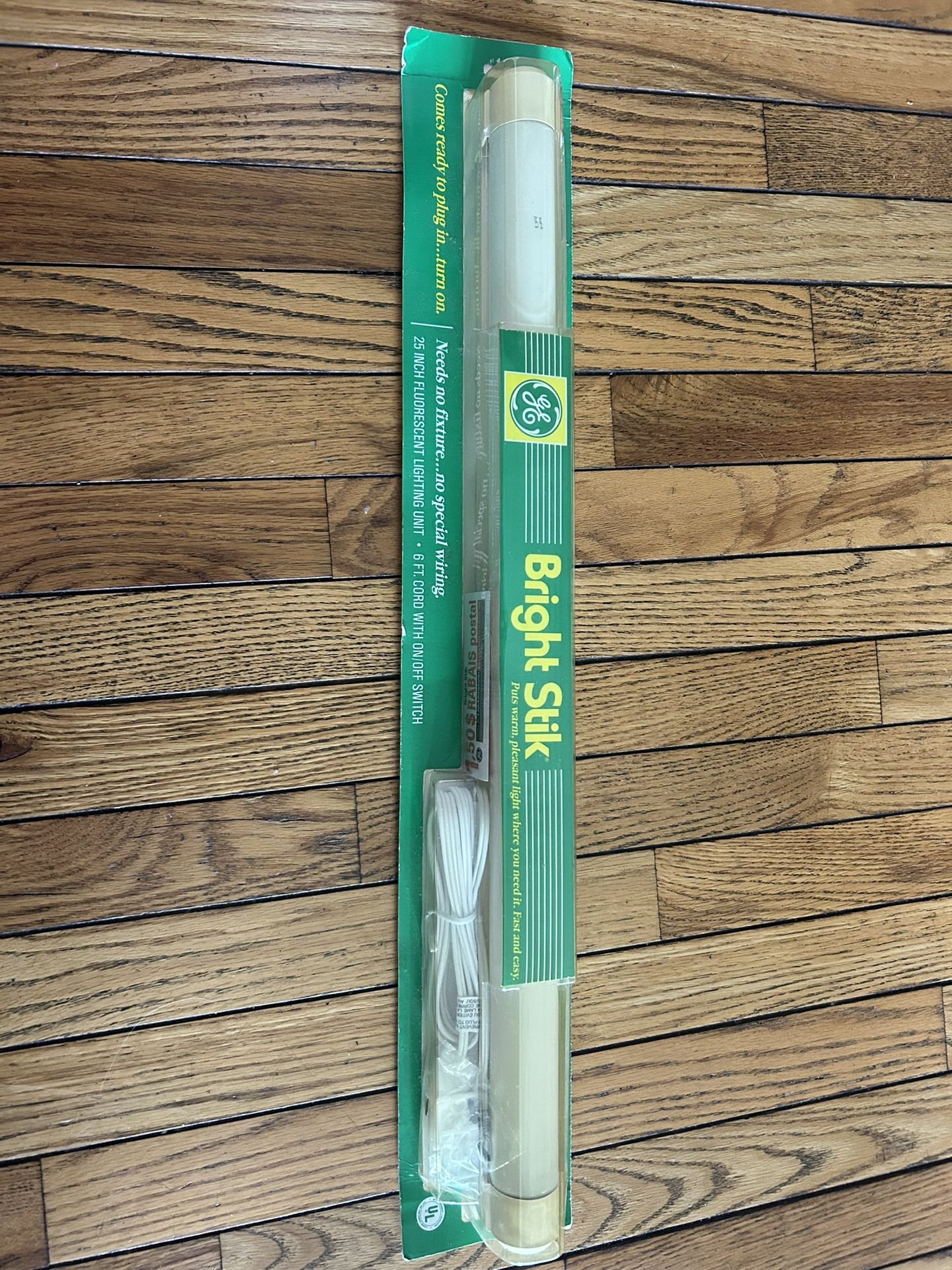 New Fluorescent Light - Utility Closet Light Unit