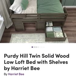 Wayfair Kids Loft Bed Solid Wood