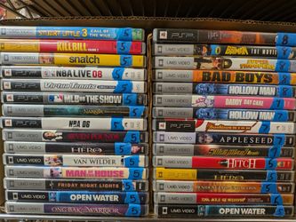 PlayStation Portable PSP Games And UMD