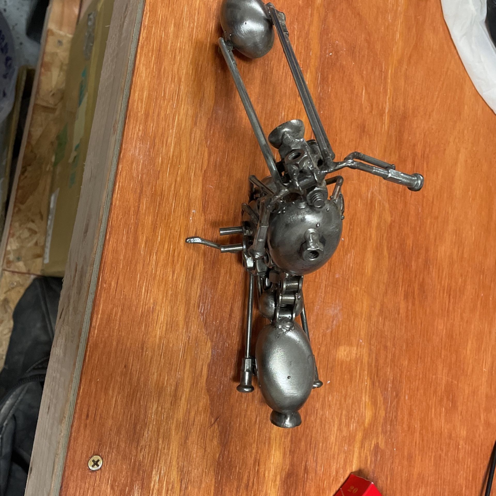 Handcrafted Harley Davidson Style Motorcycle