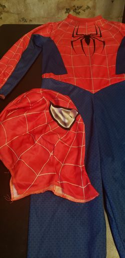 Spiderman Costume Size 4-6 kids Halloween