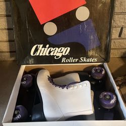 Chicago Classic Purple Roller Skates 