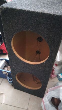 Subwoofer box