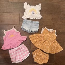 Baby Girl Clothing Lot 12 Months 