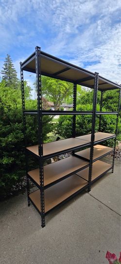 Brand NEW 🔥🔥🔥 Two (2) 5-Tier Metal Shelving Units