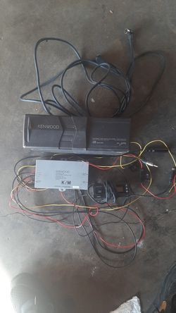 Old school 10 disc CD player for car KENWOOD