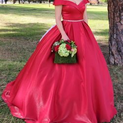 Red Gown Dress 