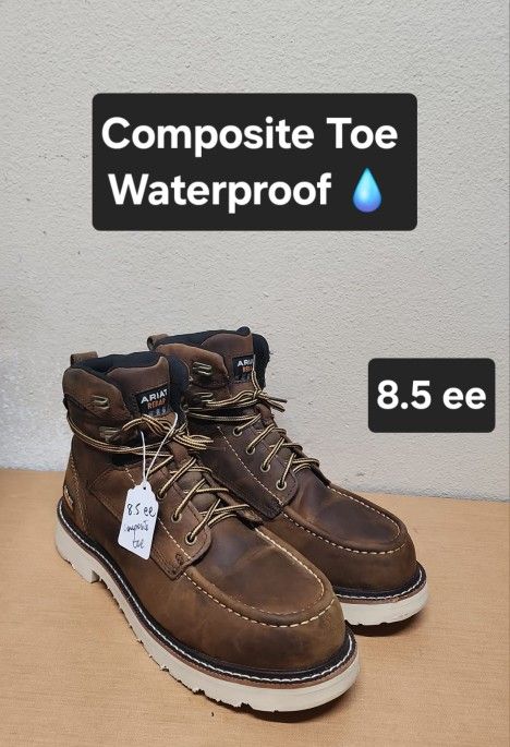 Ariat Work Boot Size 8.5 ee COMPOSITE TOE