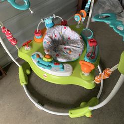 fisher  price jumperoo like new  barely used 