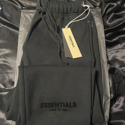 Black Essential Pants Size Small 