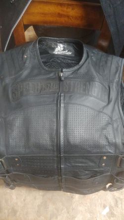 Large Speed and Strength vest with removable back protection pad