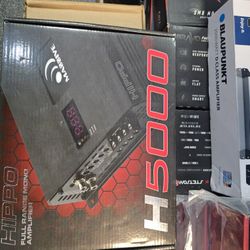 Massive Audio HIPPO H5000 Series Class-D Monoblock Subwoofer Amplifier