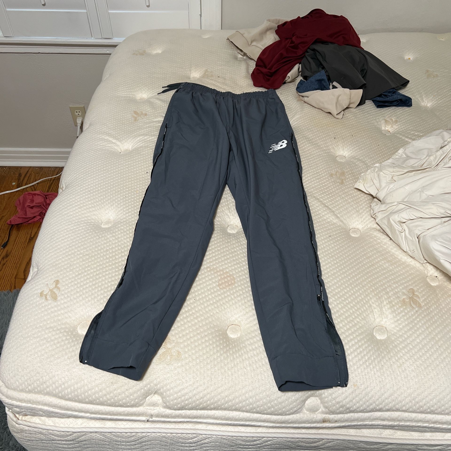 Gray-blue Adidas Pants