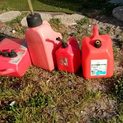 Gas Cans Small 20 Big Ones 35 Each New One 25