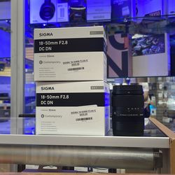 Sigma 18-50mm f2.8 for E   Open box