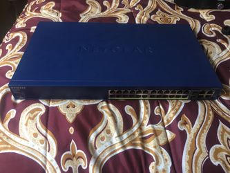 NETGEAR-SMART SWITCH 24 ports