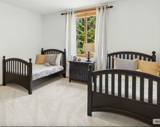 BEDROOM SET - 2 TWIN platform BEDS - SOLID WOOD