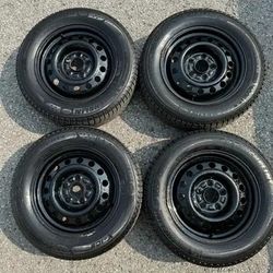 Metal Rims Steel Wheels CRV Rouge Altima Sentra RAV4 Civic Accord Passat Jetta Camry Corolla 