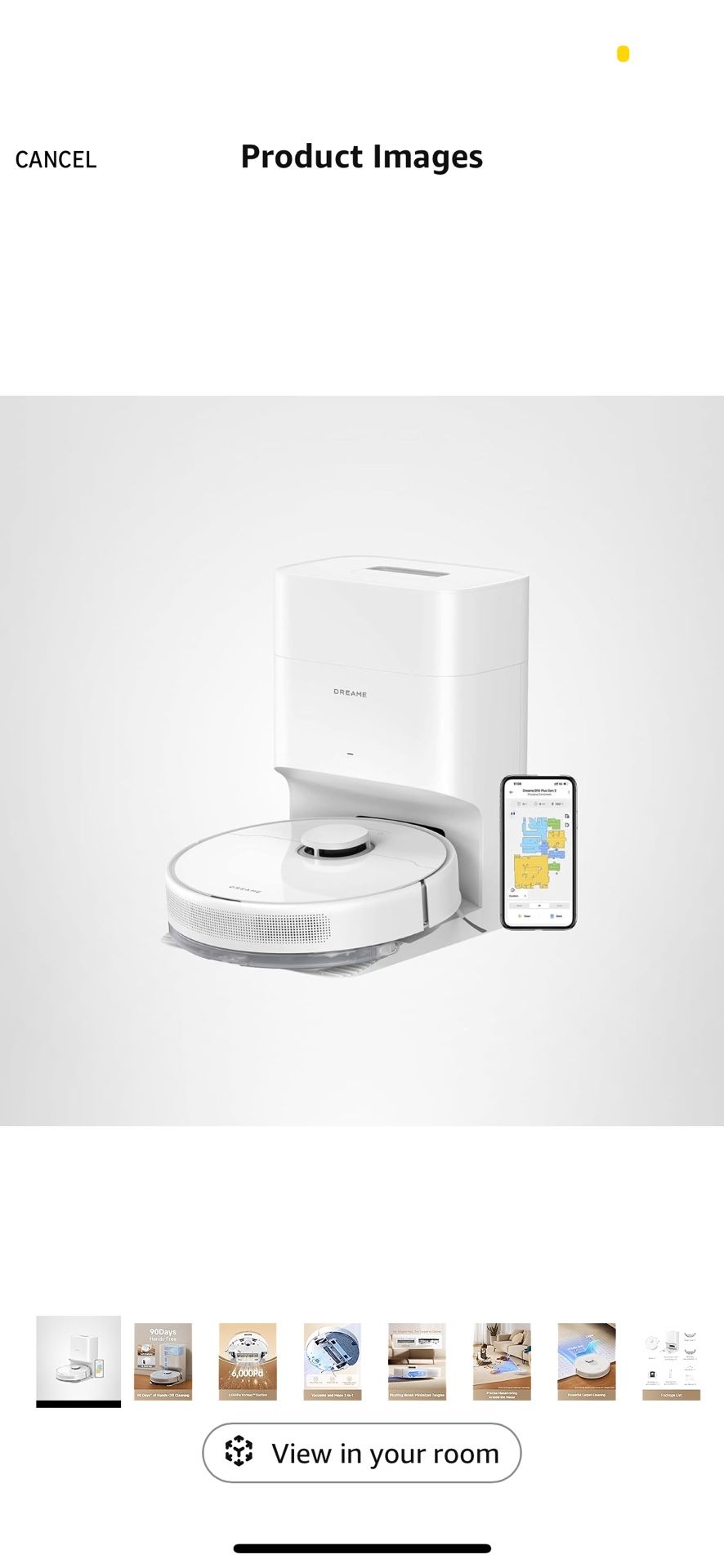 DREAME D10 Plus Gen 2 Robot Vacuum and Mop robovac